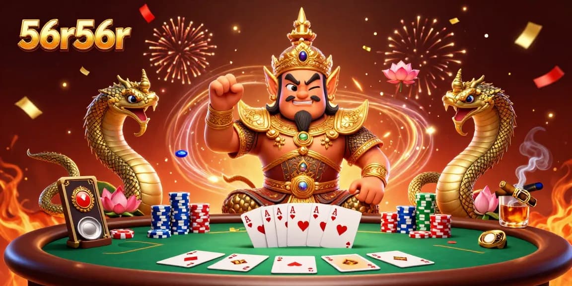 Ganhando grandes prêmios com 56r56r em cassino virtual, rodeado de poker e diversão.