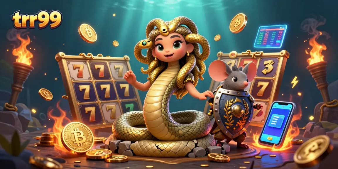 Experience thrilling gameplay at trr99 with enticing slots and crypto elements in this vibrant casino scene.