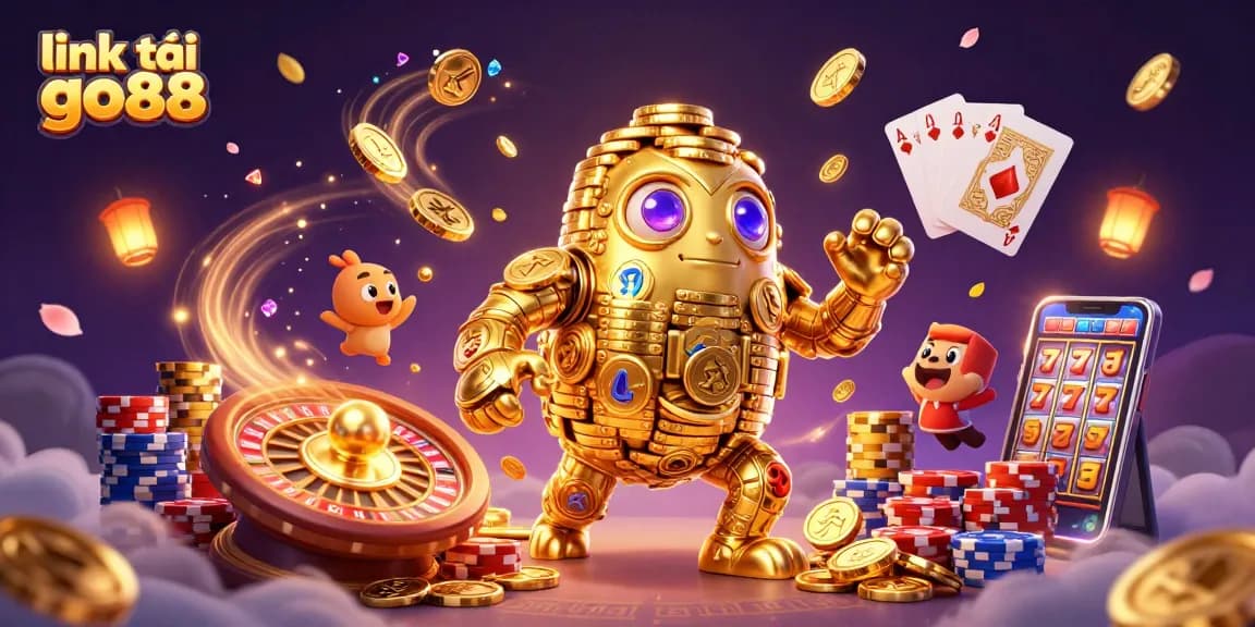 Engage with the thrilling link tải go88 as an ancient golden golem brings luck and excitement to players.
