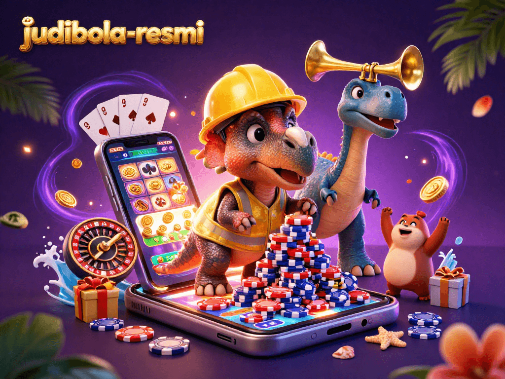 Experience engaging gameplay with judibola-resmi featuring a vibrant scene of casino thrills and excitement.