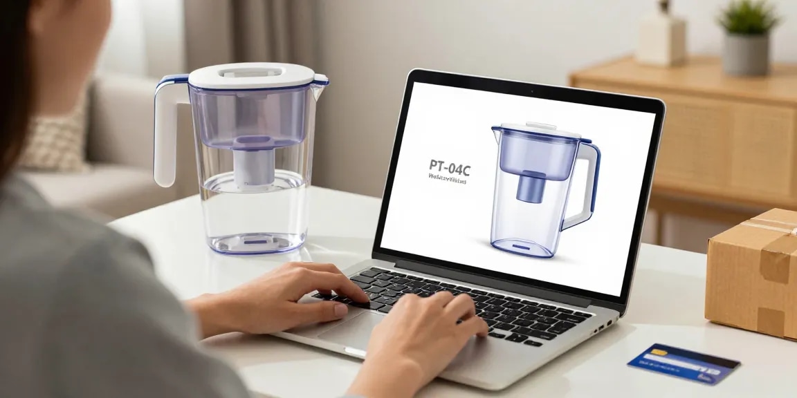 Waterdrop PT-04C Water Filter Pitcher for online shopping, best deals and reviews.
