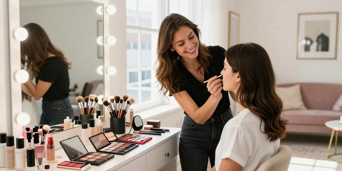Trucco personalizzato con consulenze individuali per esaltare la tua bellezza naturale in un ambiente accogliente.