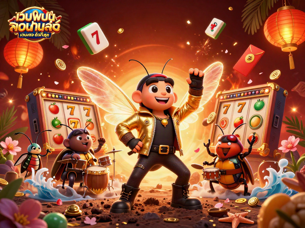 เล่นเกมส์ใน เว็บพนันออนไลน์ เว็บตรง ดีที่สุด พร้อมการเสริมด้วยหลายสัญลักษณ์โชคดี