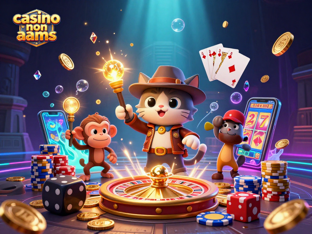 Scopri un'avventura nel casino non aams con un gatto archeologo e un monito, circondati da tesori.
