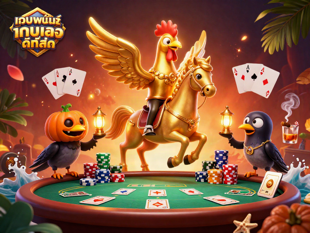 เล่นเกมที่ เว็บพนันออนไลน์ เว็บตรง ดีที่สุด พร้อมบรรยากาศคาสิโนที่มีความตื่นเต้น