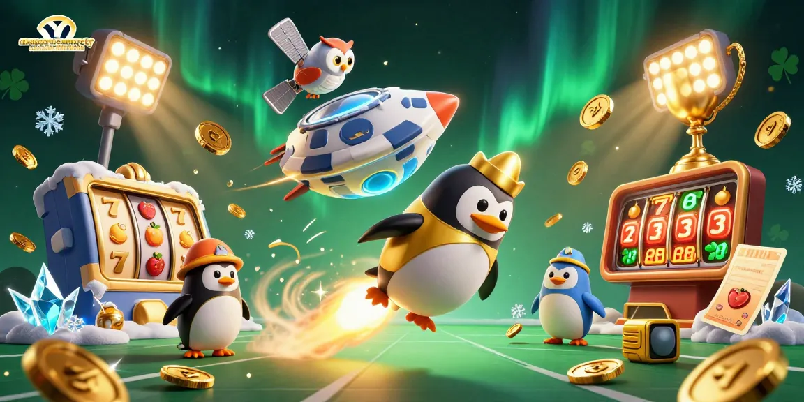 Experience winning slots at masonrycontractorstatenisland with golden penguin and poker chip action