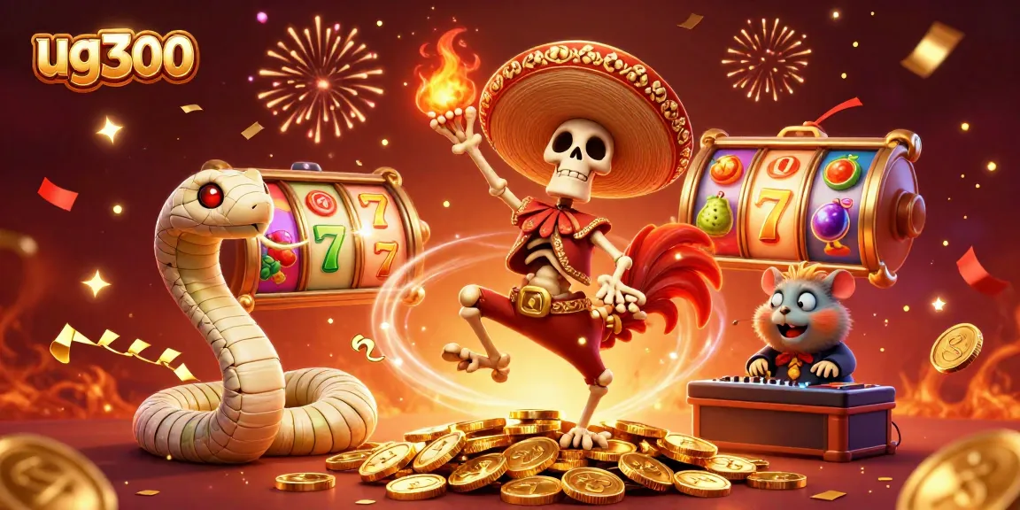 Rasakan keseruan bermain slot di ug300 dengan karakter meriah dan simbol keberuntungan yang memicu kemenangan!