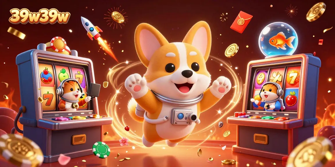 Immerse yourself in the thrilling 39w39w space casino experience with vibrant characters and dynamic slot elements.