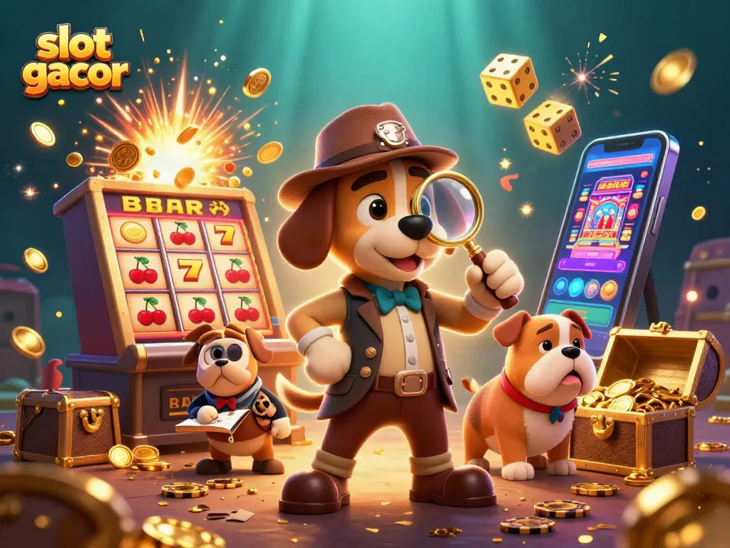 Watch the slot gacor detective uncover jackpot secrets with exciting 3D casino elements.