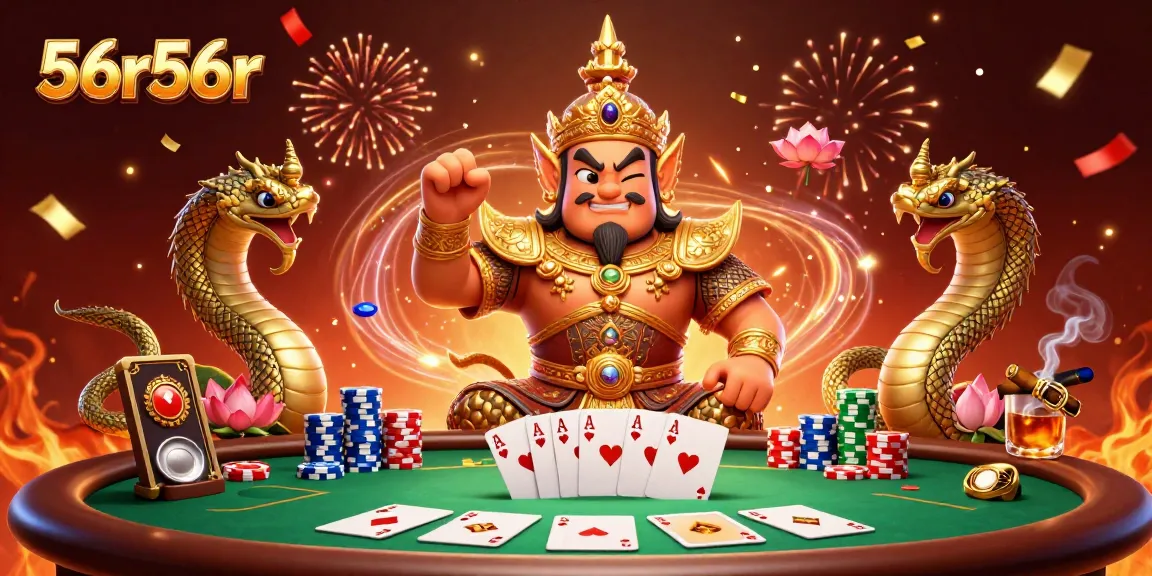 Ganhando grandes prêmios com 56r56r em cassino virtual, rodeado de poker e diversão.