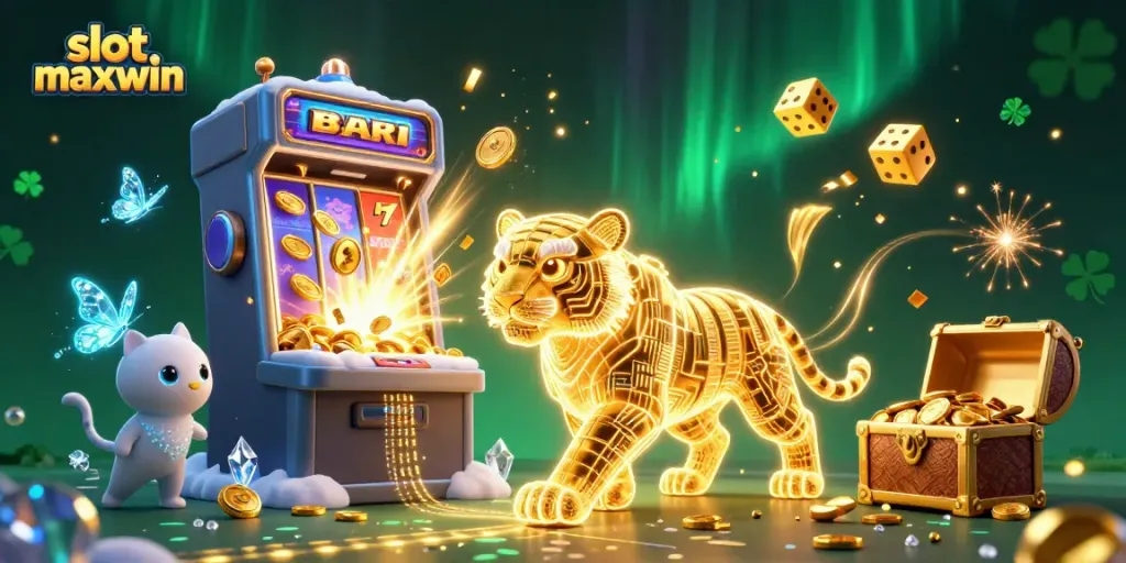 Experience the thrill of winning big with slot maxwin in this dynamic digital casino scene.