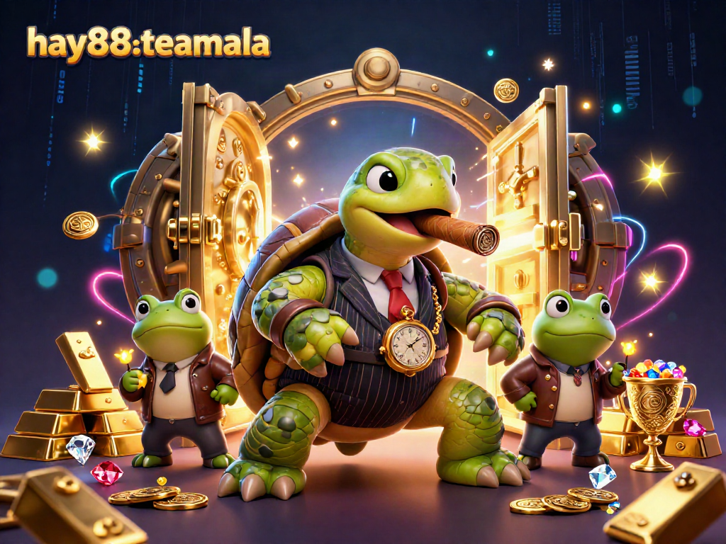 Experience gaming excitement at hay88-teamala with vibrant casino elements and characters.