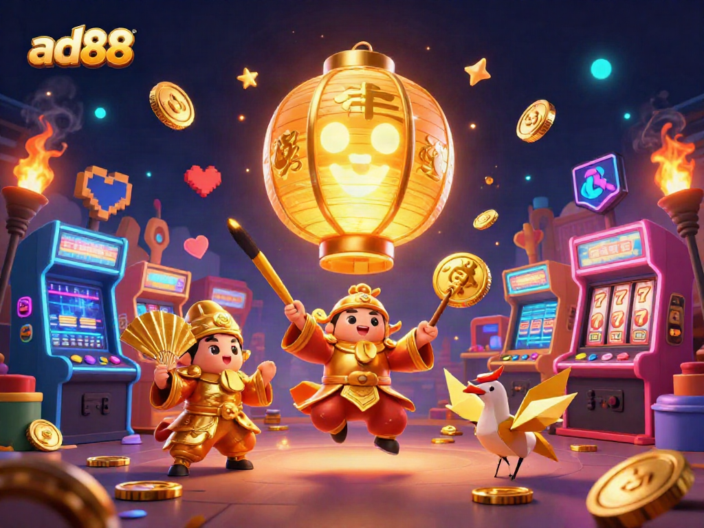 Experience the excitement of ad88 casino games with vibrant characters and rich visuals.