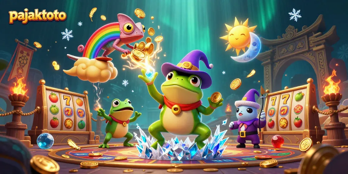 Mainkan jackpot di pajaktoto dengan berbagai karakter dan simbol slot yang menarik.