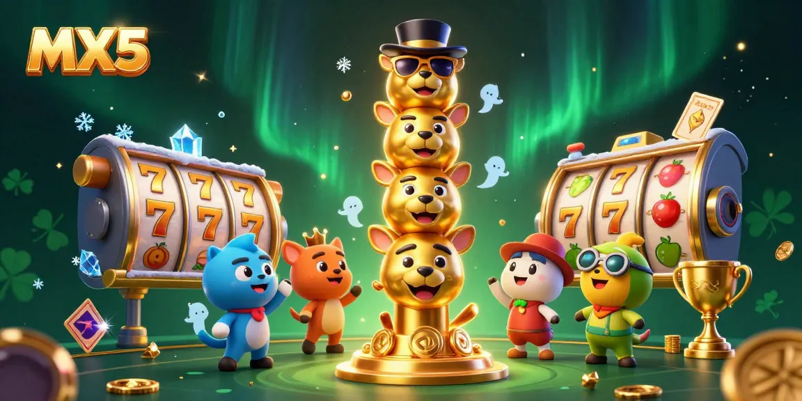 Spin the reels at MX5 while enjoying a vibrant casino atmosphere filled with luck and excitement.