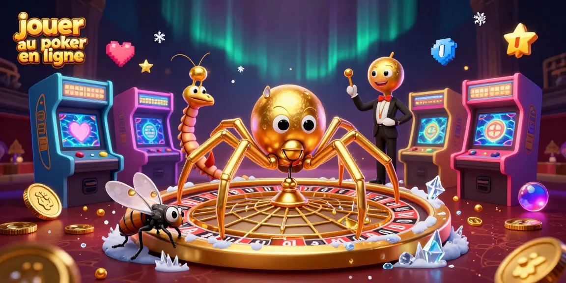 Jouer au poker en ligne avec des personnages de casino captivants et un décor dynamique