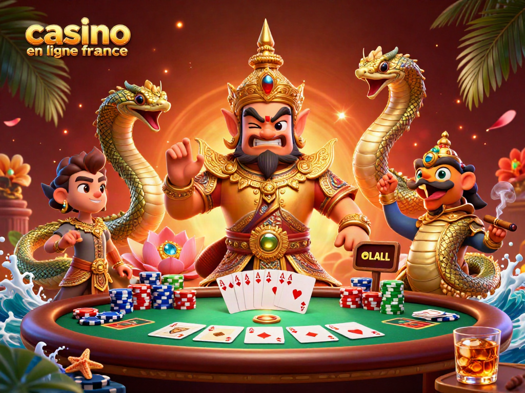 Profitez de l'excitation du casino en ligne France avec ce vibrant mélange de jeux de cartes.