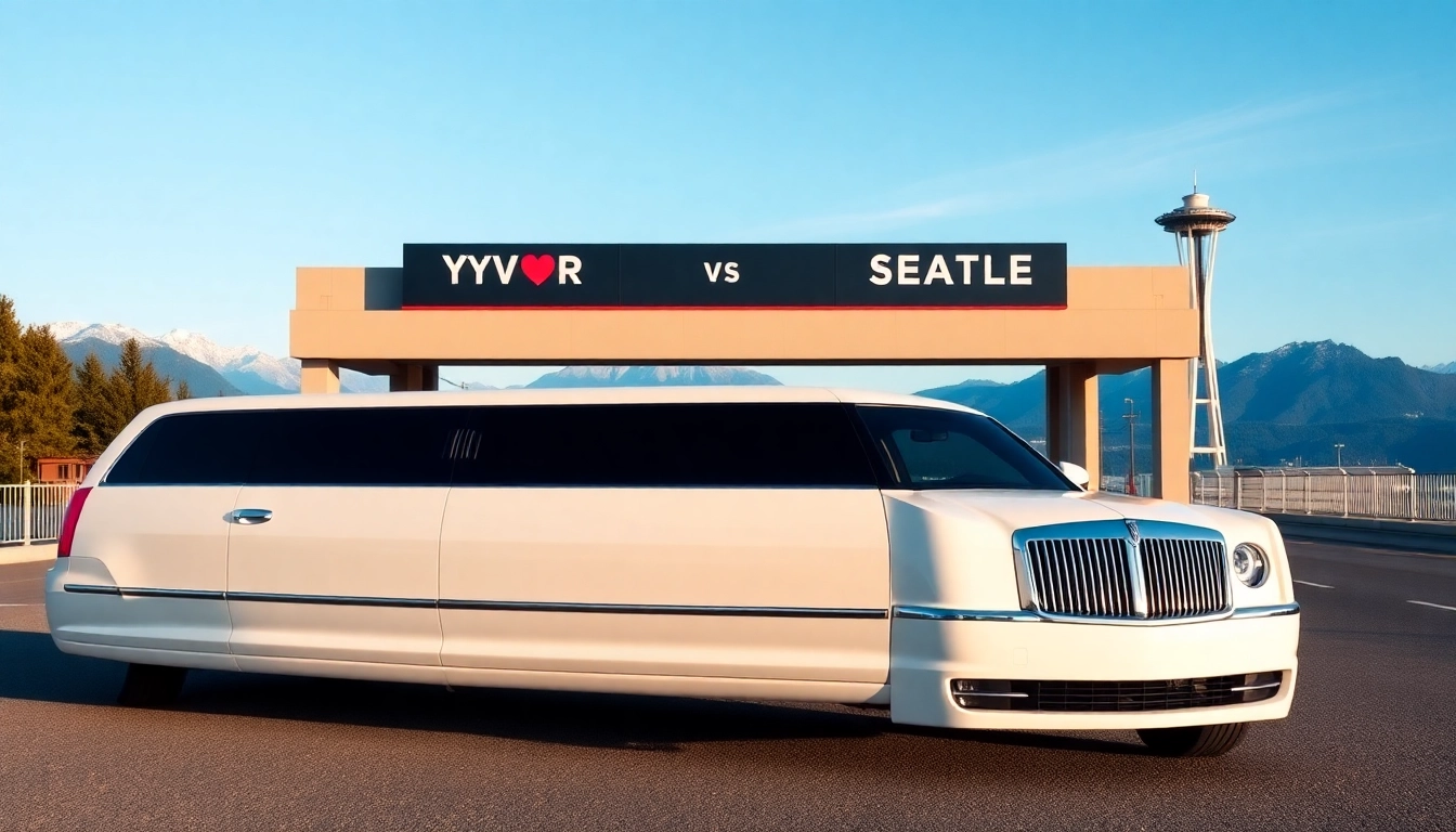 Experience a luxurious limousine service yvr to seattle with professional and comfortable travel.