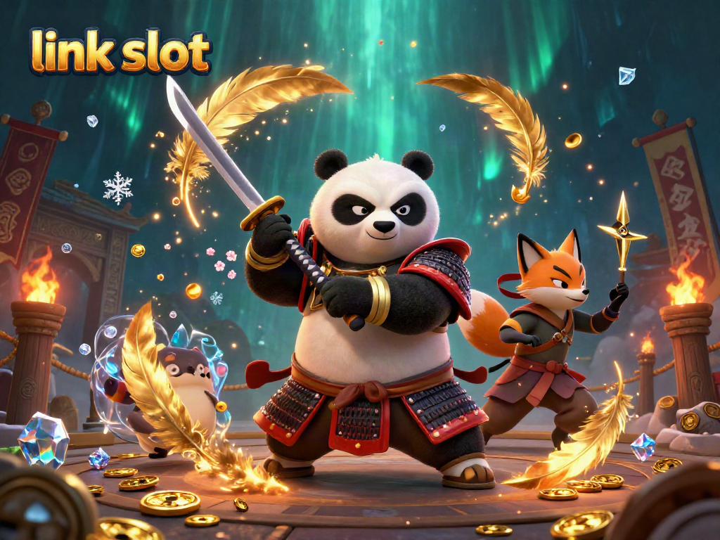 Engage with exciting slot games at link slot featuring samurai panda and ninja fox.
