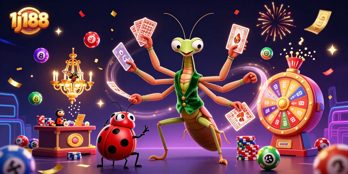 Experience thrilling games at 1j188 with dynamic lottery balls and vibrant casino action!