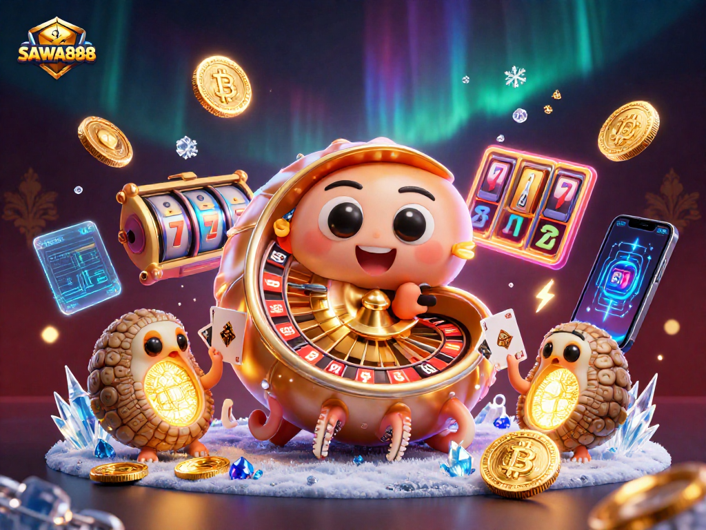 SAWA888 invites players to spin the roulette wheel and explore exciting slot games.