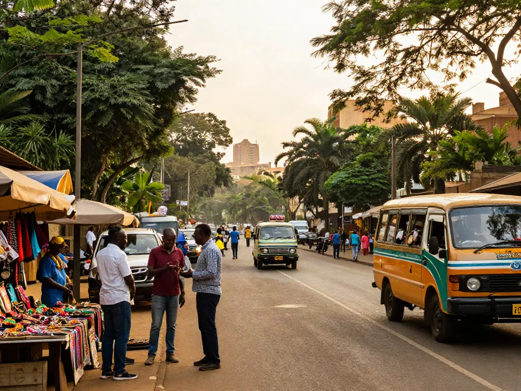 Tour firms in Nairobi showcasing vibrant cultural experiences through bustling streets and landmarks