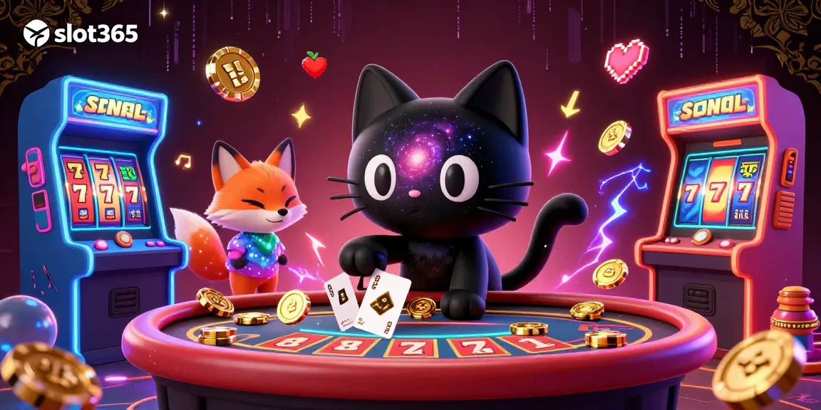 Experience thrilling moments at slot365, where cosmic gaming meets vibrant jackpots and colorful slots.
