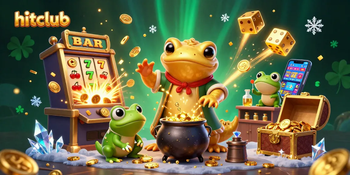 Experience the hitclub magic with a golden salamander alchemist and thrilling casino elements.