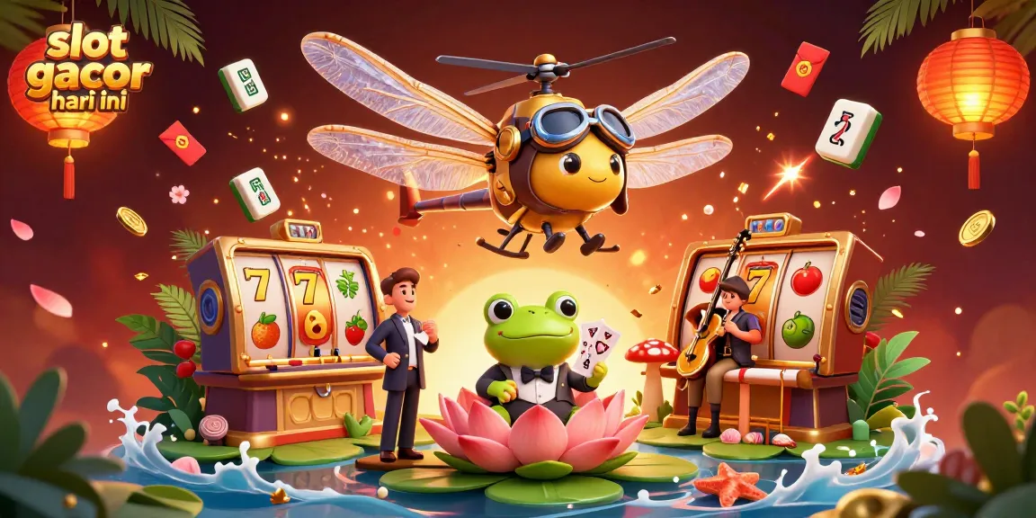 Slot gacor hari ini, meraih jackpot dalam permainan kasino dengan karakter unik dan banyak elemen menarik.