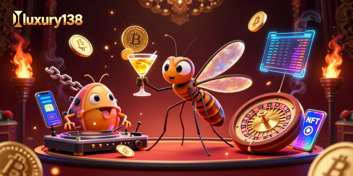 luxury138 mempersembahkan ilustrasi kasino 3D dengan berbagai elemen crypto dan karakter menarik untuk pengalaman bermain yang luar biasa.