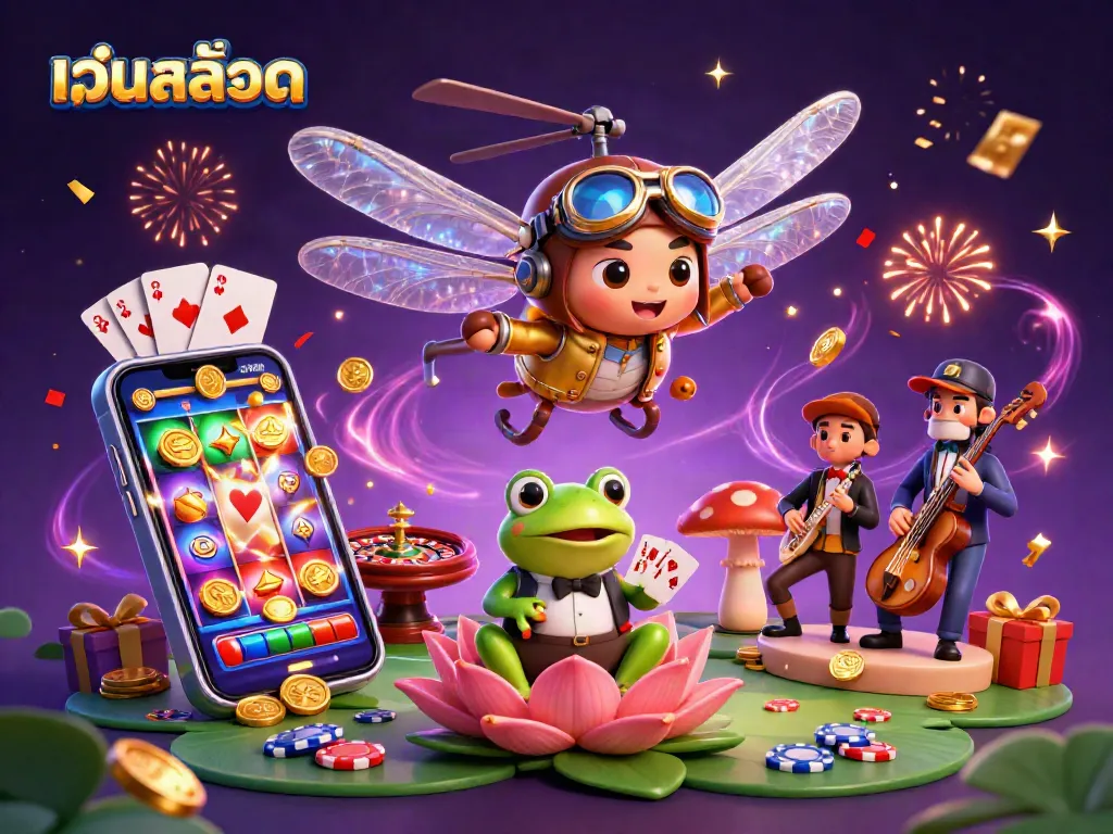 สัมผัสประสบการณ์สุดสนุกกับเว็บสล็อต ที่รวมเกมส์คาสิโนออนไลน์ที่หลากหลาย