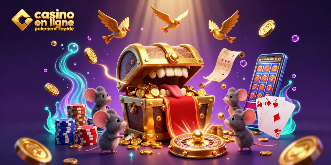 Plongez dans l'univers du casino en ligne paiement rapide avec des gains instantanés et des trésors scintillants.