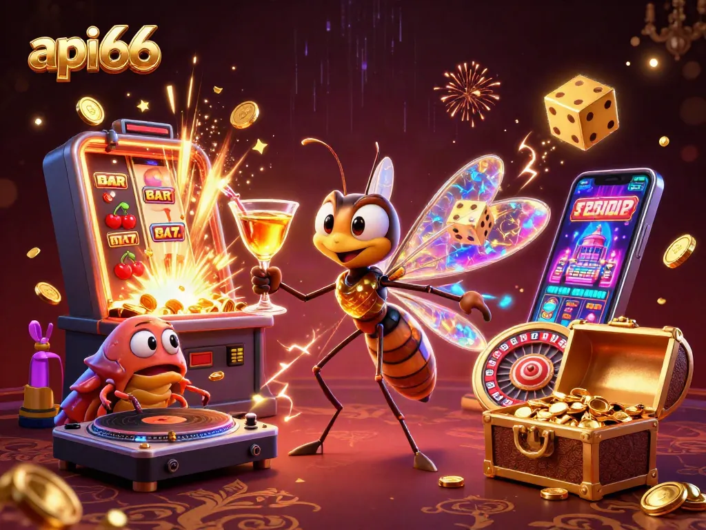 Experience exciting casino entertainment with api66 featuring vibrant characters and dynamic game elements.