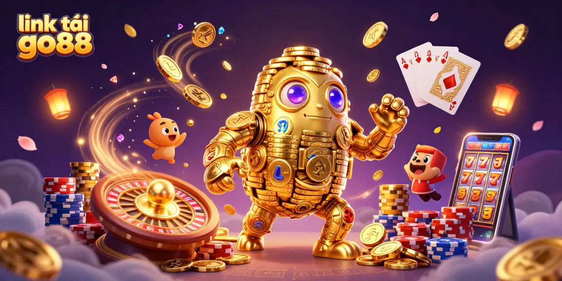 Engage with the thrilling link tải go88 as an ancient golden golem brings luck and excitement to players.