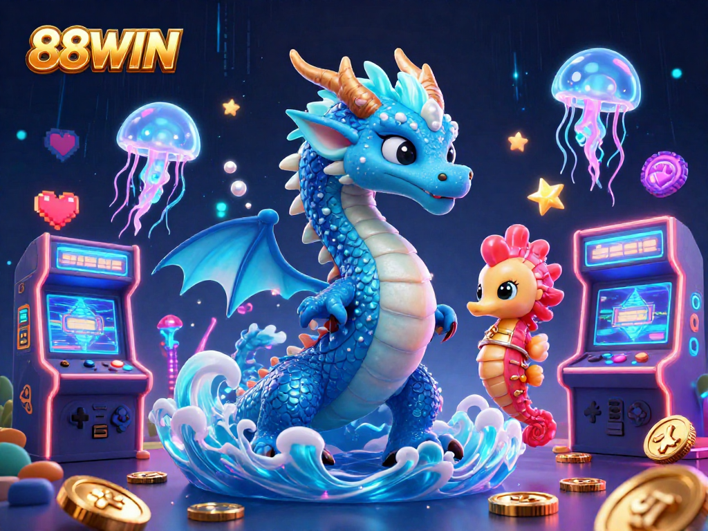 Enjoy engaging gameplay with 88WIN's vibrant characters and dynamic casino-themed elements.