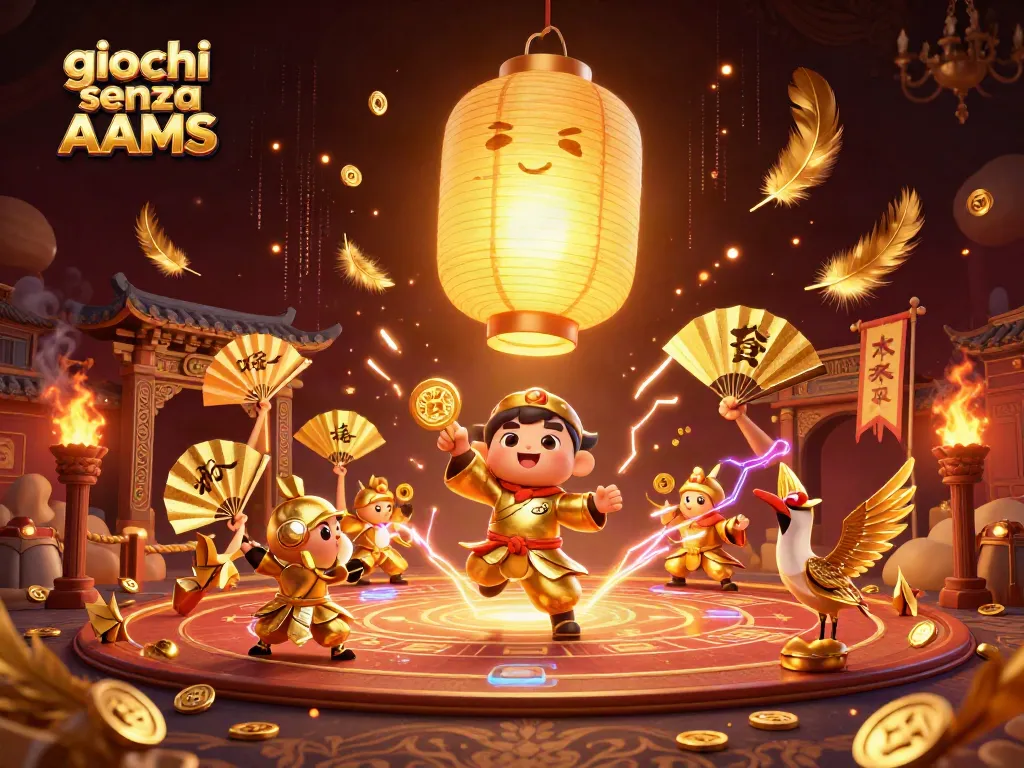 Gioca ai giochi senza AAMS nel casinò ispirato alla cultura asiatica con personaggi magici e simboli da vincita.