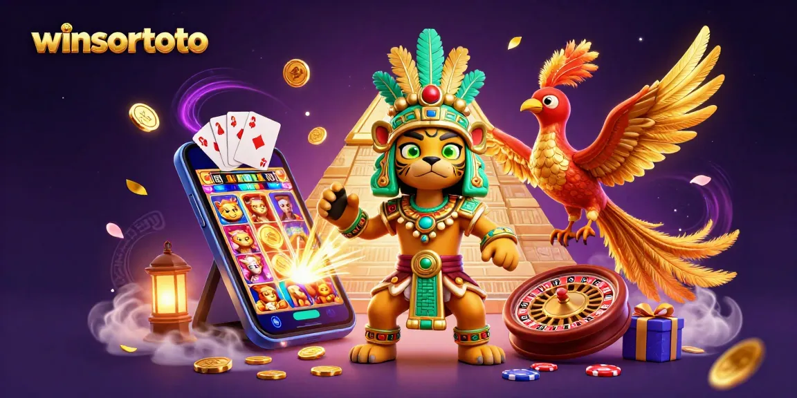 Menangkan hadiah besar dengan winsortoto dalam ilustrasi kasino 3D yang menakjubkan