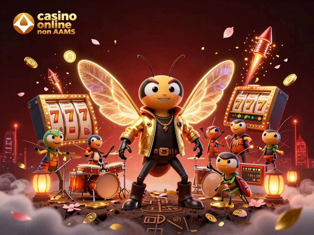 Giocando ai casino online non AAMS con la rockstar cicada in scena, esperienze ludiche uniche.