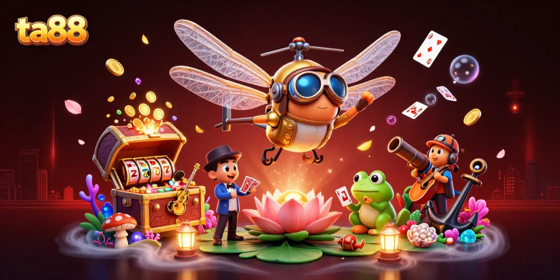 Experience ta88 casino excitement with vibrant characters in a thrilling game scene.