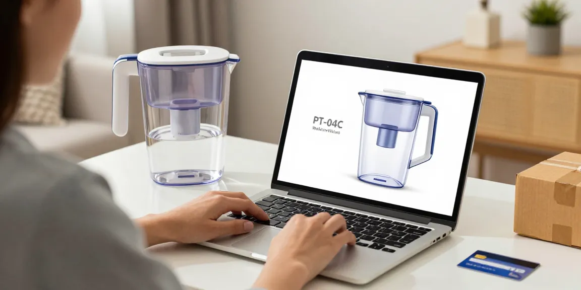 Waterdrop PT-04C Water Filter Pitcher for online shopping, best deals and reviews.