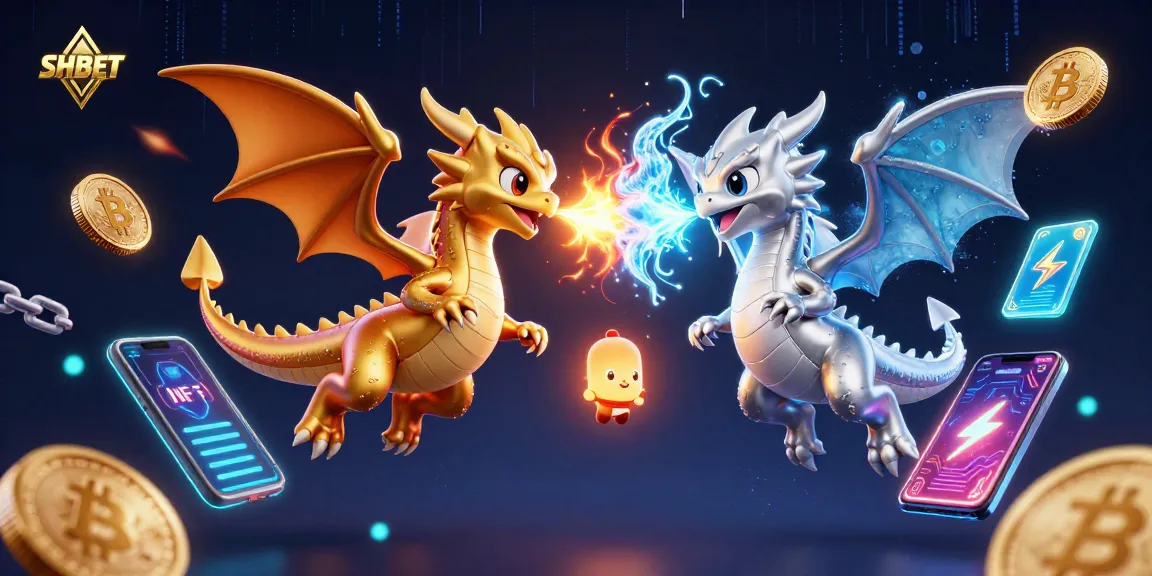 Engage with SHBET for thrilling gaming experiences amid digital dragons and cryptocurrency elements.