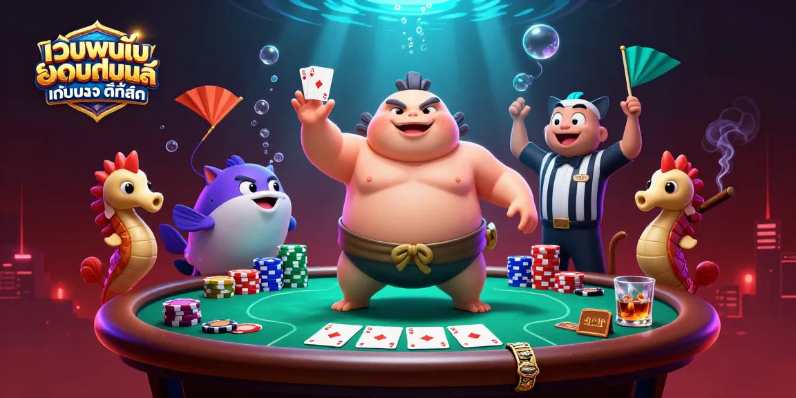 เกมสล็อตที่เว็บพนันออนไลน์ เว็บตรง ดีที่สุด เต็มไปด้วยความตื่นเต้นในโลกใต้ทะเล