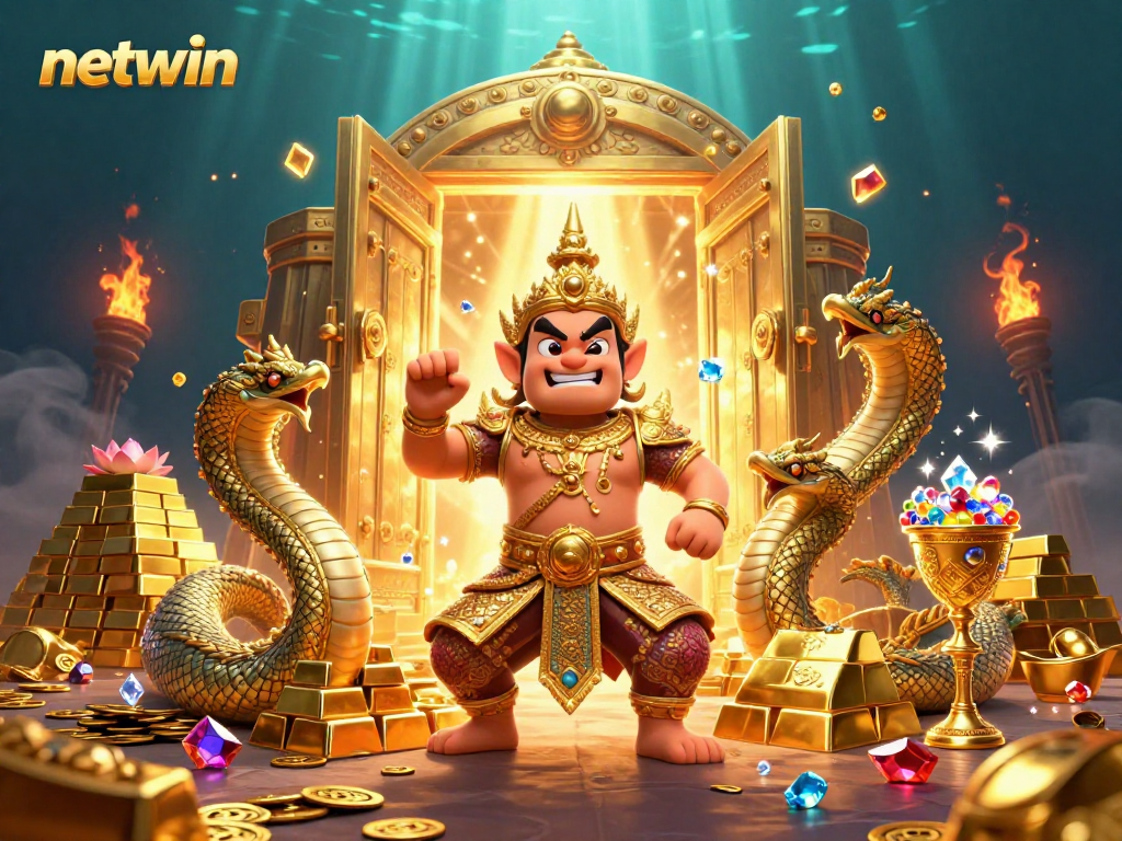 Engage with netwin as the guardian and Naga serpents welcome you to an online treasure adventure.