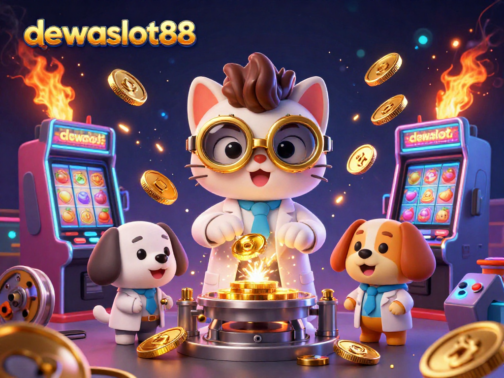 Raih kemenangan besar di dewaslot88 dengan simbol buah slot yang menari.
