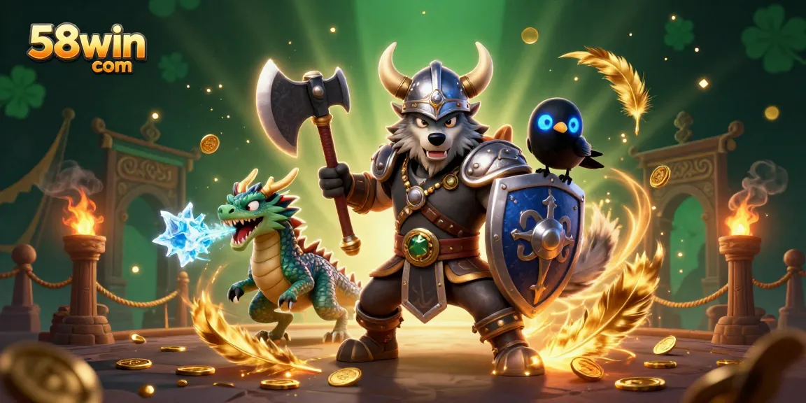 Engage in thrilling gameplay at 58win com with Viking warriors, ice dragons, and stunning casino visuals.