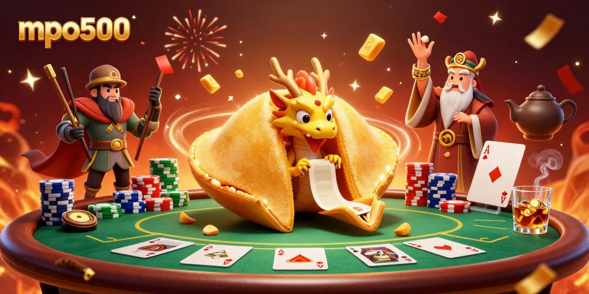 Experience winning moments with mpo500's captivating casino scene featuring legendary characters.